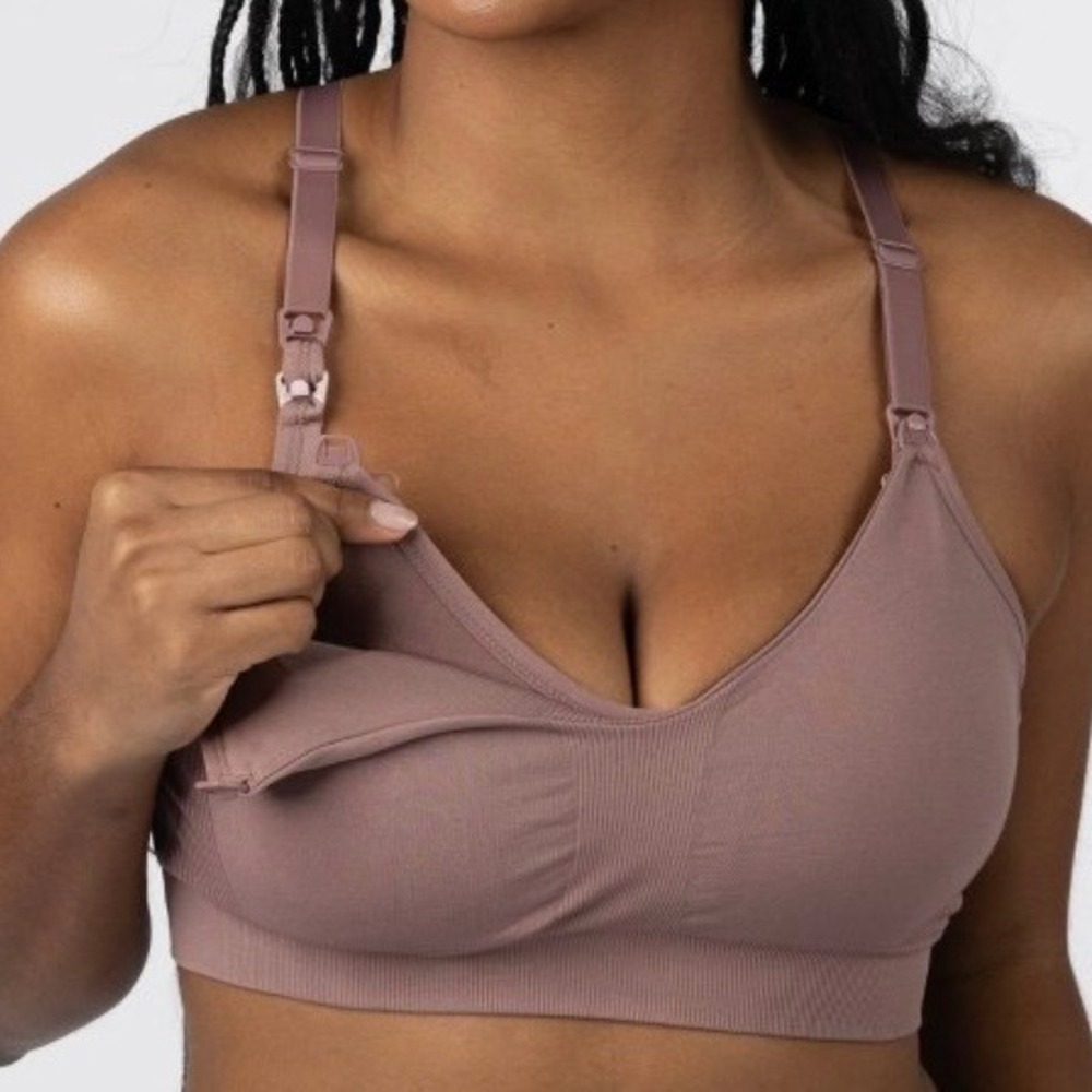 Kindred Bravely XL Regular Sublime Hands-Free Pumping Nursing Sports Bra Twiligh